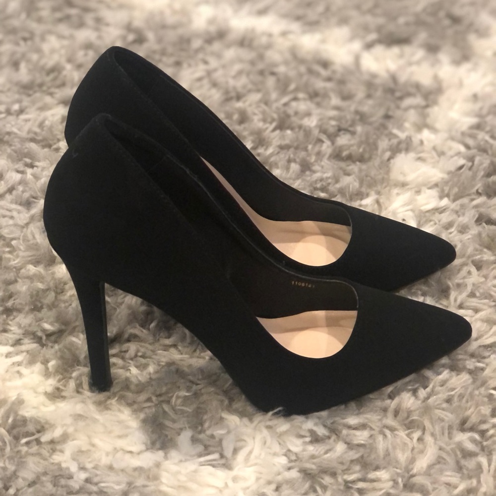 Charlotte Russe Size 7 Black Heels Brand New ✨